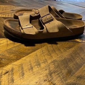 Mens Birkenstocks- leather.